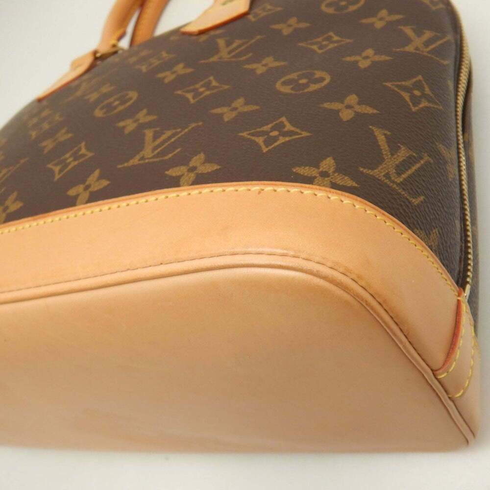 LOUIS VUITTON Authentic Brown Monogram Alma Bag - Picture 13 of 16